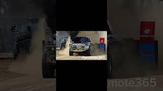 Powerful Truck Pulls Sled in Intense Competition#truckpulling #motorsport #dieselpower