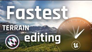 Errant Landscape - Fastest Terrain Editing | Unreal Engine 5