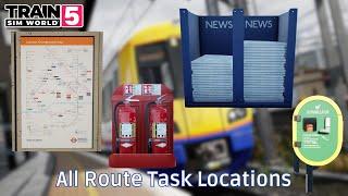 All Route Task Locations - London Overground Mildmay line - #TrainSimWorld5