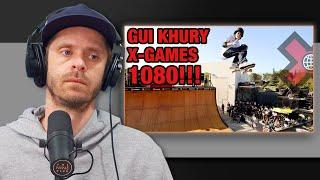 12 Year Old Gui Khury Does First 1080 Beating Tony Hawk