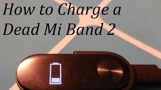 How to charge a dead Xiaomi Mi Band 2 - part 1