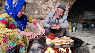 Old Lovers Easy Local Recipe with Grandchildren | Village Life Afghanistan