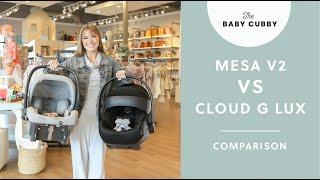 The Cybex Cloud G Lux vs The UPPAbaby MESA V2 | Car Seat