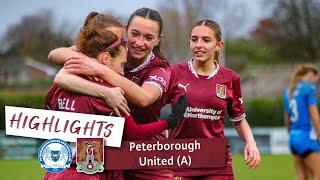 HIGHLIGHTS: Peterborough United Women 0 Northampton Town 2