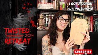 Twisted Retreat Book Box Unboxing: September 2024 | Violet Prynne