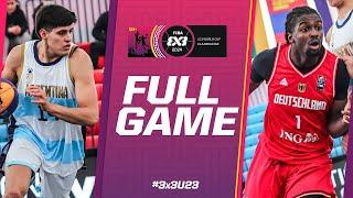 Argentina  vs Germany  | Men | Full Pool Game | FIBA 3x3 U23 World Cup 2024