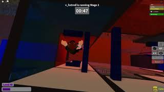 Roblox Ninja Warrior Evolved (Throwback Rising) Perfect Run - v_hxtred