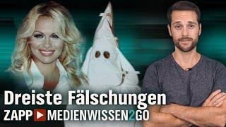 3 unglaubliche Medien-Fakes und die Folgen | ZAPP | NDR