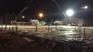 Two Men And A Truck Wilmington, NC - Concrete Slab Pour