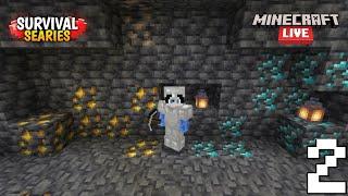 Go for diamond mining | MINECRAFT SURVIVAL SEARIES | MINECRAFT LIVE-1