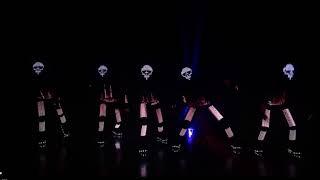 LED dancers show sample