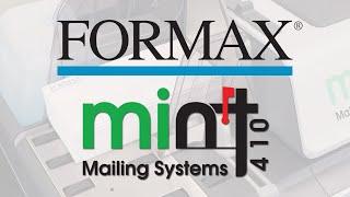 Formax Mint 410 Series Mailing System