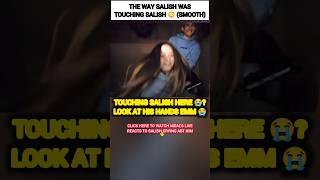 The WAY Nidal Wonder was TOUCHING Salish Matter?#nalish #shorts #trending #love #shortvideo #video