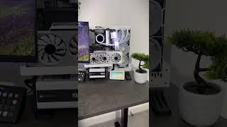 White Gaming PC Build 