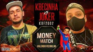 KBCINHA VS JOKER - VALENDO 300 REAIS - KOF 2002 CLASSICA