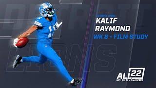 DETROIT'S NEW "MICROWAVE": KALIF RAYMOND 2024 FILM STUDY #lions #detroitlions #detroit #nfl