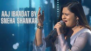 Aaj Ibaadat by Sneha Shankar | Indian Idol S15 | Talent Tapes