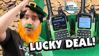 St. Patricks Day Deal on Wouxun KG-Q10 Series radios from Stanley St. Squelch for 2025