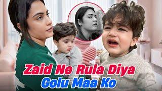 Zaid ne rula diya golu maa ko