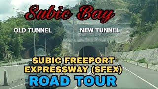 Road Tour on the New Subic Freeport Expressway (SFEX) | New Road Tunnel | Subic Bay