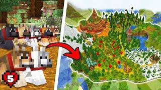 I Built a Wolf Sanctuary in Minecraft Hardcore | 1.21 Let's Play | Episode 5