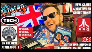 BCB 152: EPYX Games & M-Network Collections! (Atari 7800+ Game Review Series, V.4) w/ Fanny on Tech!