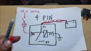 automotive 4 pin and 5 pin RELAY EXPLAINED which one?