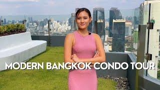 Explore Bangkok's Latest Luxury Condo - Full Tour Inside!