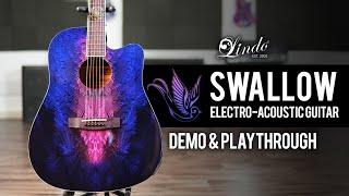 Lindo Swallow V2 Electro-Acoustic Guitar | Demo and Playthrough