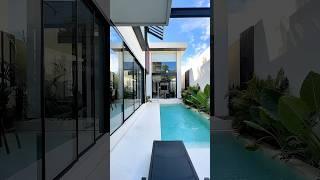 Clean lines, calm vibes—this 2BR Uluwatu villa is modern, cosy, and inspiring! #modernhome