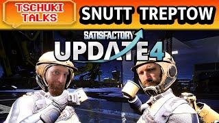 SATISFACTORY - Interview with Community Mgr. SNUTT - U4 Review and Plans [kind of German Subtitles]