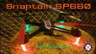 Snaptain SP660 Night Flight Demo