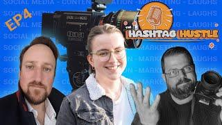The Hashtag Hustle An Actual Professional Videographer! #podcast #contentcreation #interview