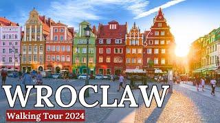 Wroclaw, Poland | 4K Walking Tour - August 2024