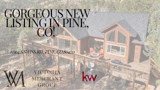 Discover Your Mountain Dream Home in Pine, Colorado! ️