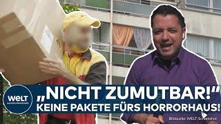 DUISBURGER HORRORHAUS: DHL verweigert Zustellung an "Weißen Riesen" - 320 Wohnungen mit Paketsperre!