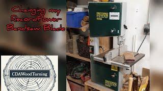 Changing my Record Power Bandsaw Blade