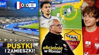 puste trybuny na meczu Francji… Piękna BRAMKA Anglika w DEBIUCIE! Claudio Ranieri TRENEREM AS Romy!