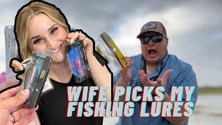 Wife picks my Fishing Lures!!! [Odd species caught] Texas bass fishing.