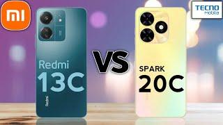 Redmi 13C 4G Vs Tecno Spark 20C 4G