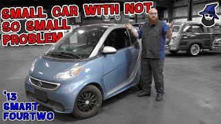 A small car with a not so small problem. CAR WIZARD reviews a 2013 Smart FourTwo