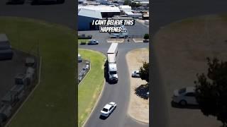 Backing a Btrain #trucking #truckinglife #australia #Bdouble #viral #skills #kenworth #freightliner
