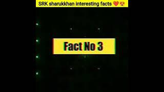 srk sharukkhan  interesting facts ️