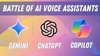 Which AI is the BEST Voice Assistant? Lets Find Out!