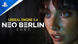 NEO BERLIN 2087 New Gameplay | ULTRA REALISTIC CYBERPUNK Game in Unreal Engine 5 coming to PS5