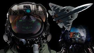 The Sophistication of Russian Su-57 Fighter Jet Pilot Helmet Technology