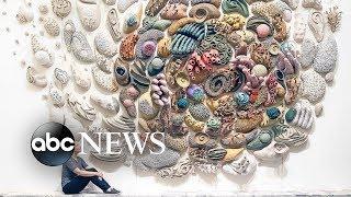 Coral-like art calls attention to climate change | GMA Digital