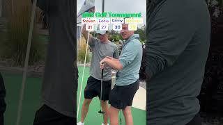 Mini Golf Tournament Tournament #12 FULL ROUND (Crazy comeback!) - Missing Links Mini Golf Course