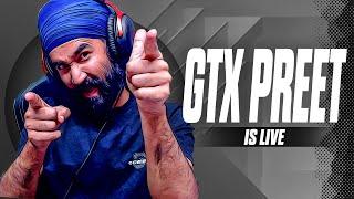 NO PAIN NO GAIN : BGMI LIVE | GTXPREET PUBG LIVE | CONQUEROR RANK 1