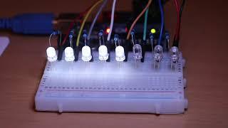 Binary arithmetic and port manipulation on arduino